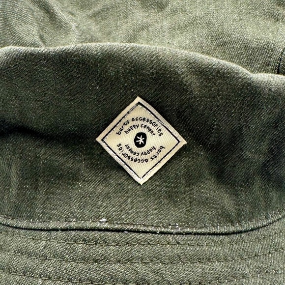 NWT Barts "Gecko" Reversible Bucket Hat Green Stripes Kids Sz 55 8 yrs - Picture 6 of 8